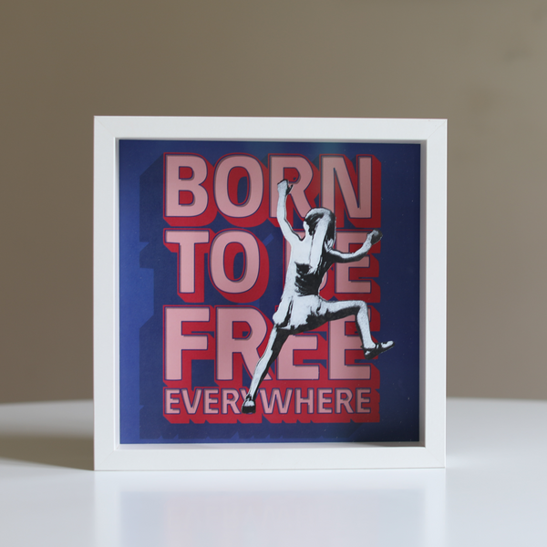 Born to be Free (Stencil)