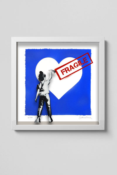Fragile (Stencil Art / Spray Painting)