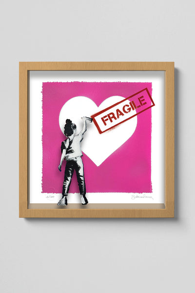 Fragile (Stencil Art / Spray Painting)