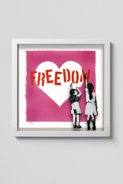 Freedom (Stencil Art / Spray Painting)
