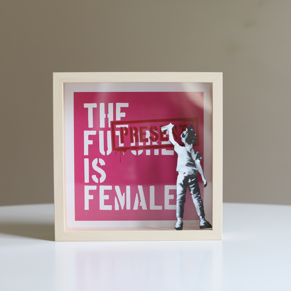 The Present is Female (Stencil)