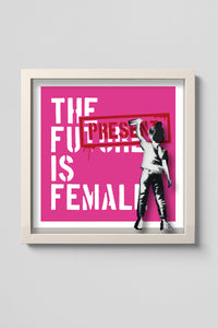 The Present is Female (Stencil)