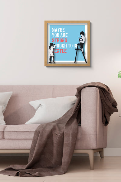 You are Strong (Stencil)