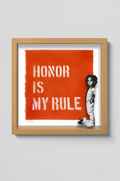 Honor (Stencil Art / Spray Painting)
