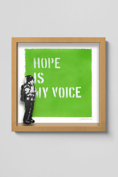 Hope (Stencil Art / Spray Painting)