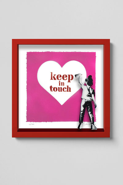 Keep in touch (Stencil Art / Spray Painting)