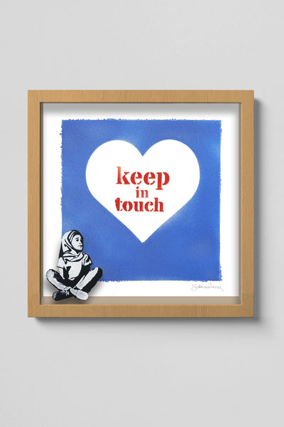 Keep in touch (Stencil Art / Spray Painting)
