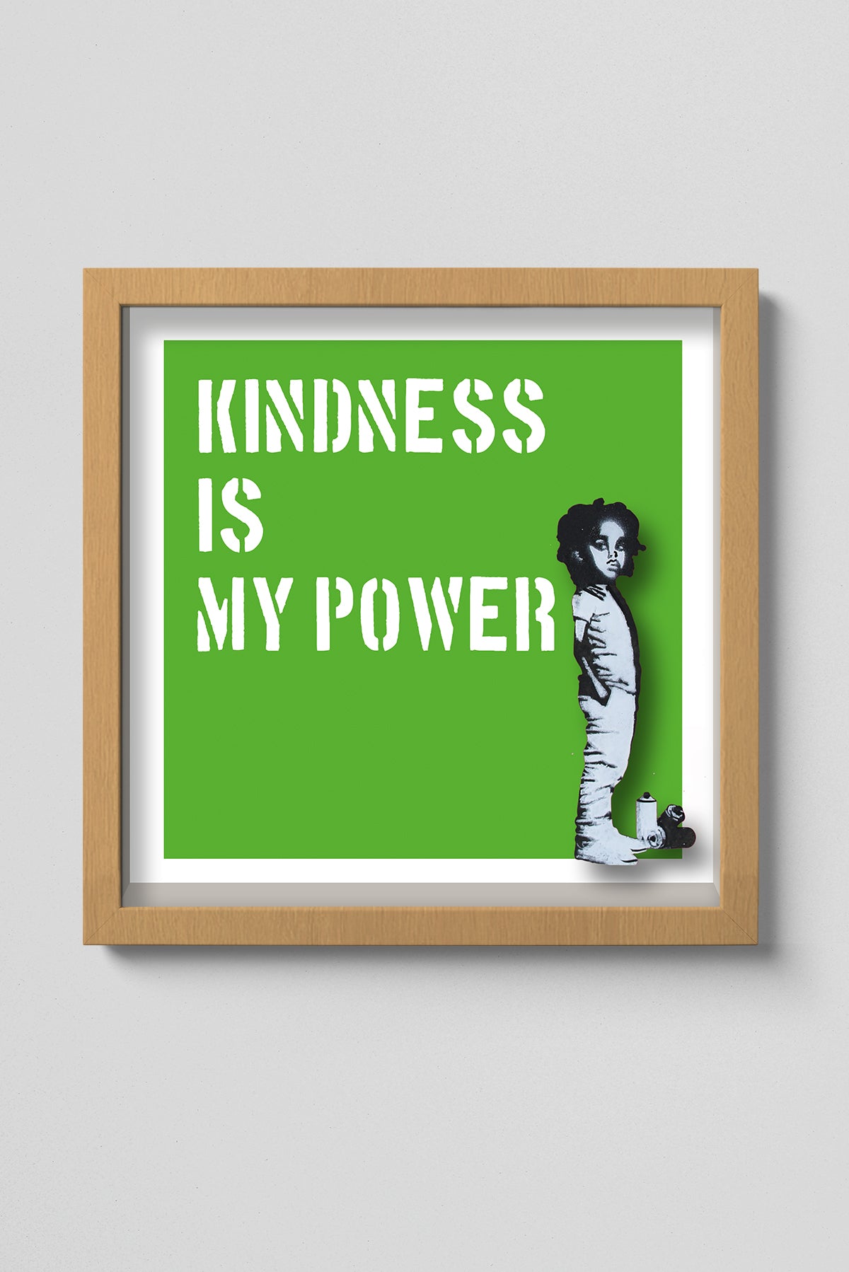 Kindness is my power (Stencil)