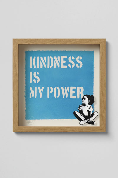 Kindness (Stencil Art / Spray Painting)