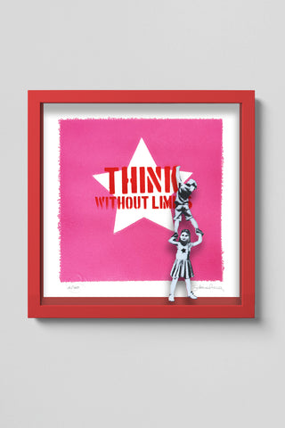 Think without limits (Stencil Art / Spray Painting)