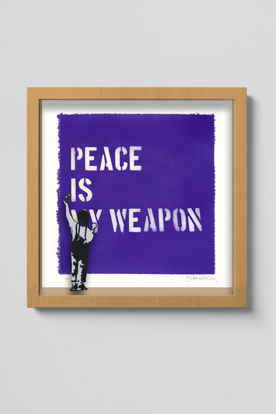 Weapon (Stencil Art / Spray Painting)
