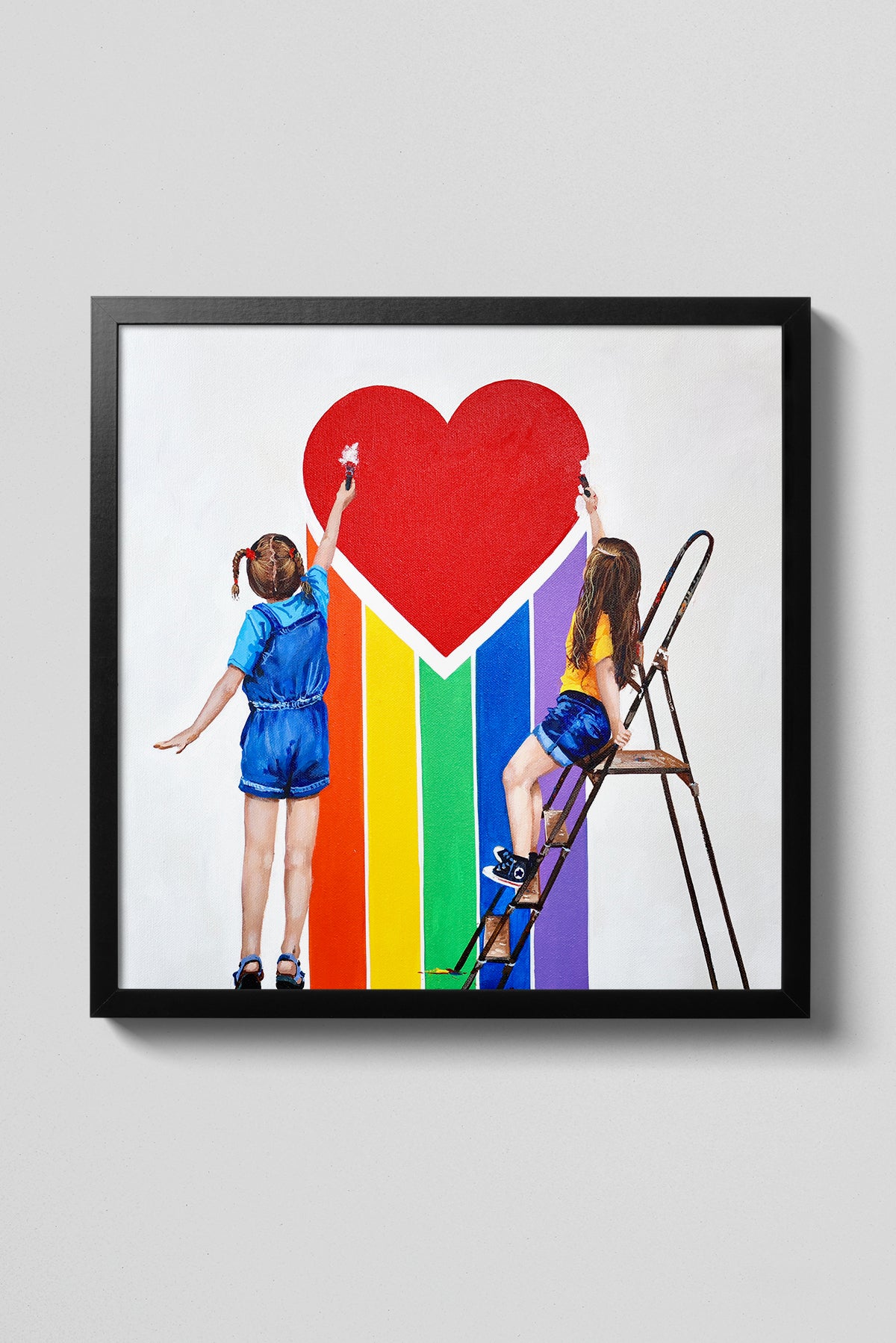 Rainbow Love (Giclée)