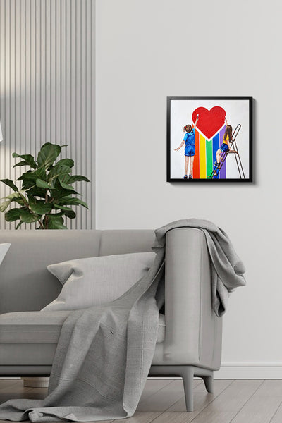 Rainbow Love (Giclée)