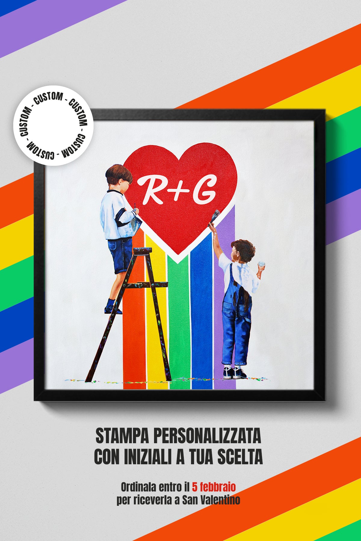 Rainbow Love (Personalizzata ♂)