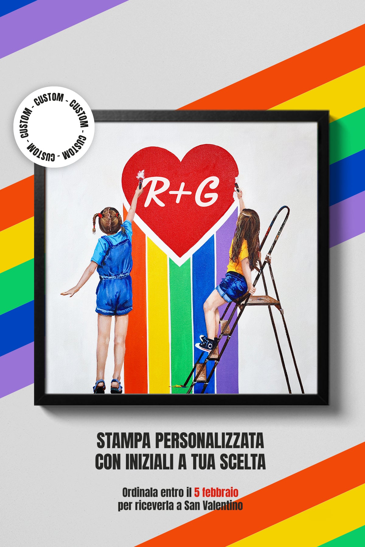 Rainbow Love (Personalizzata ♀)