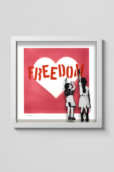 Freedom (Stencil Art / Spray Painting)