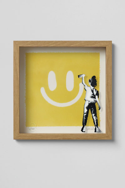 Smile (Stencil Art / Spray Painting)
