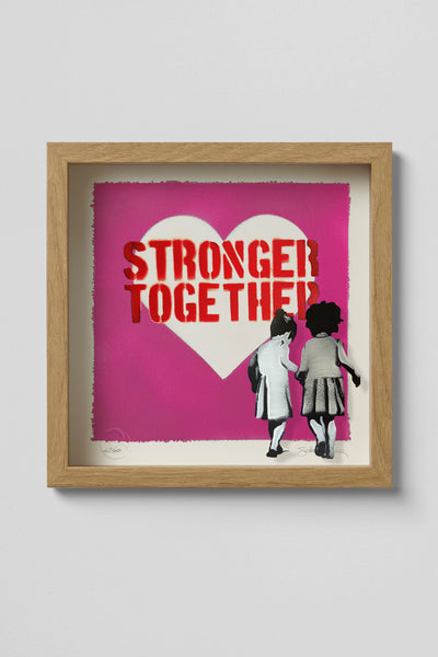 Stronger Together (Stencil Art / Spray Painting)