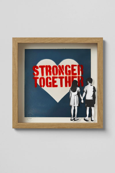 Stronger Together (Stencil Art / Spray Painting)