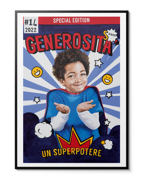 Generosità - Un Superpotere (Poster)